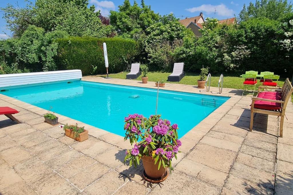 Alsace Bas-Rhin Logis Independant Avec Piscine Privee Διαμέρισμα Alteckendorf Εξωτερικό φωτογραφία